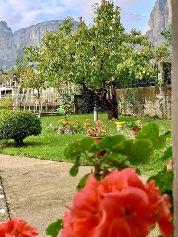 Meteora View Garden Leilighet Kalampáka Eksteriør bilde